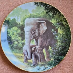 Decorative Elephant Plate